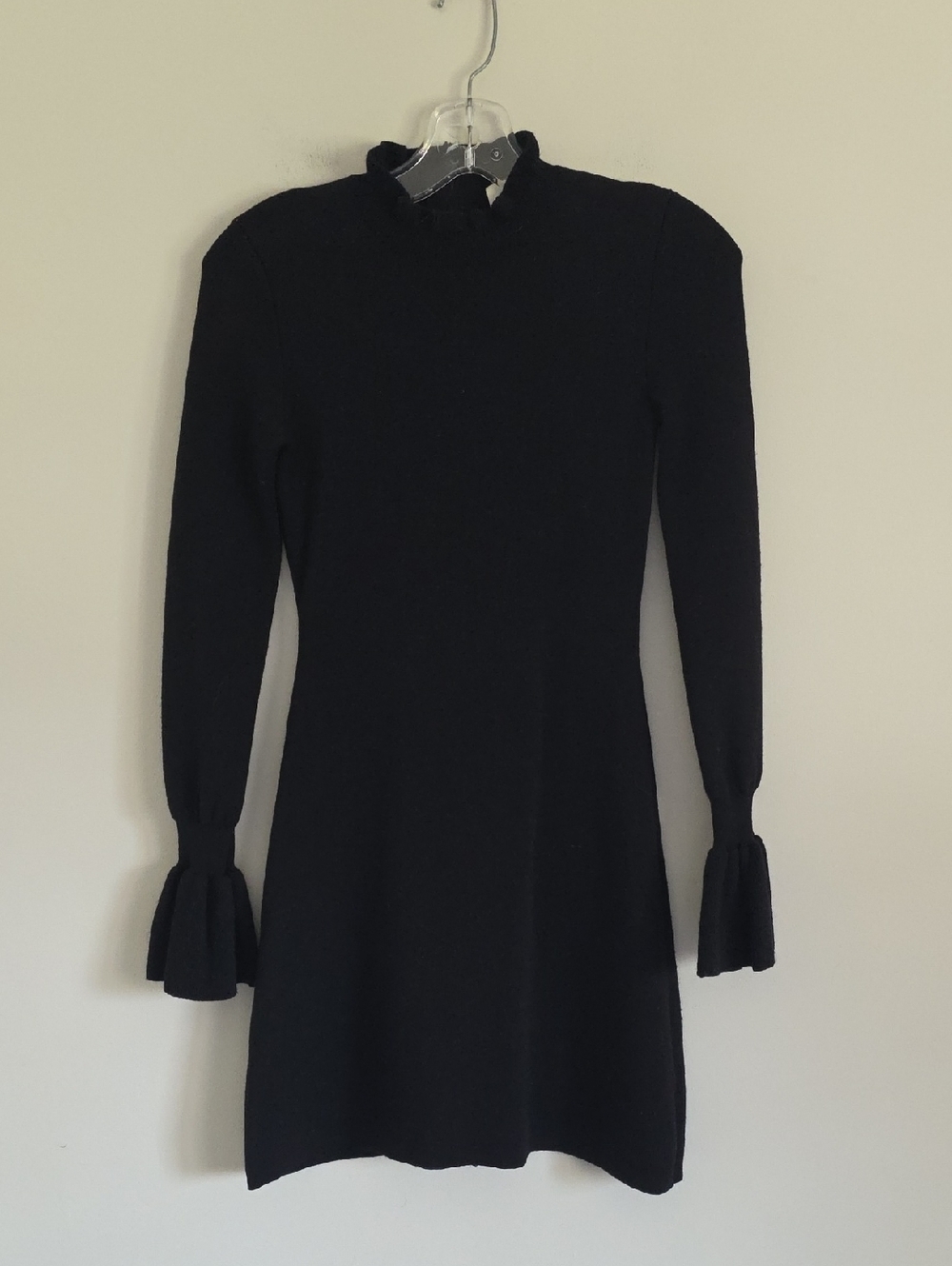 ARITZIA | Wilfred Carre Knit Wool Dress Black Sz S